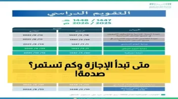 60 يوم إجازة.. وزارة التعليم تحدد تفاصيل التقويم الدراسي الجديد وفق رؤية 2030